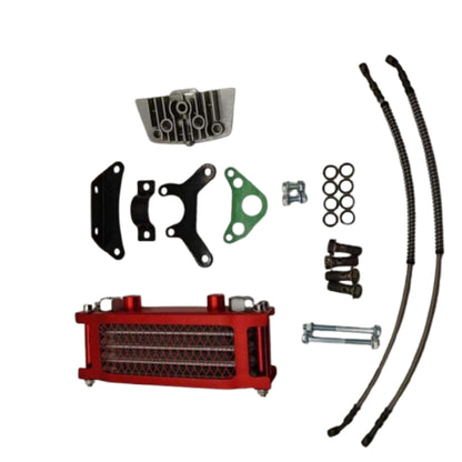 BS2339 - 3 LAYER OIL COOLER IN RED
