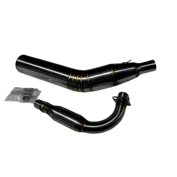 BS2389 - DOWNSWEPT CHROME EXHAUST FOR HONDA ST125 DAX