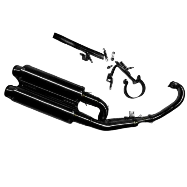 BS2390 - DOUBLE EXHAUST FOR OLD MUNK BIKE