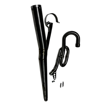 BS2446 - HONDA DAX ST125 UP SWEPT STAINLESS STEEL WITH LOOP