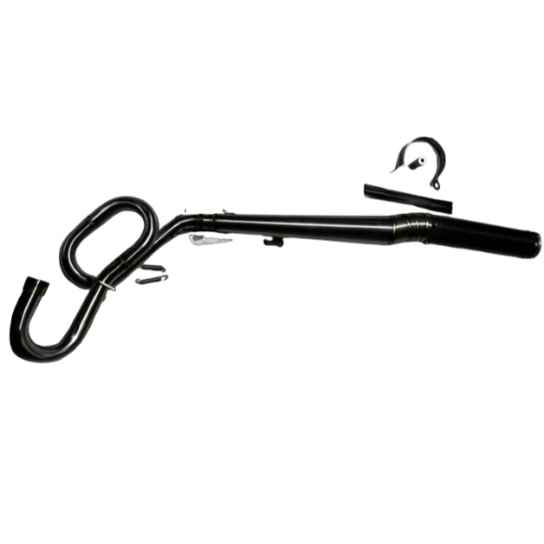 BS2447 - HONDA DAX ST125 CARBON UP SWEPT STAINLESS STEEL WITH LOOP