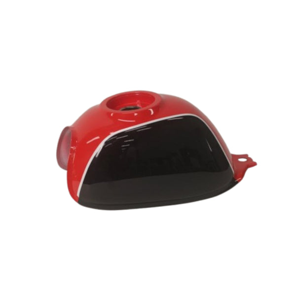 BS3694-RED AND BLACK FUEL TANK FOR HONDA MONKEY 125COMES WITH NO FUEL CAP