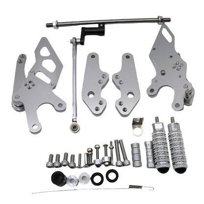 BS2436 - HONDA MONKEY 125 2018-2023 MODEL  CNC REAR SET IN ALLOY COLOUR