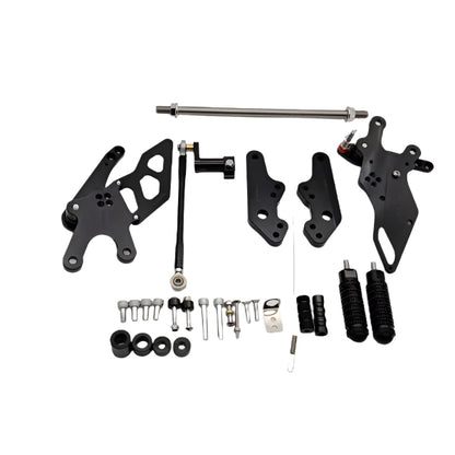 BS2439 - HONDA MONKEY 125 2018-2023 MODEL  CNC REAR SET IN BLACK