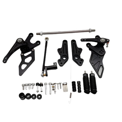 BS2439 - HONDA MONKEY 125 2018-2023 MODEL  CNC REAR SET IN BLACK