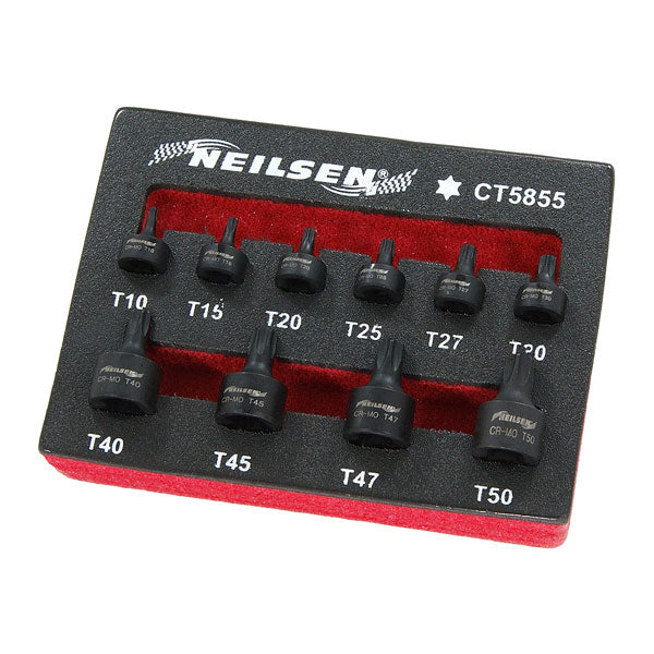 CT5855 - 10pc Impact Star Bit Set