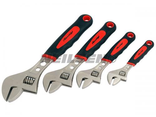 ADJUSTABLE WRENCH SET - 4 PIECE