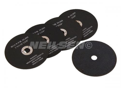  CUTTING DISC SET 3INCH 5PCS CUT-OFF WHEELS