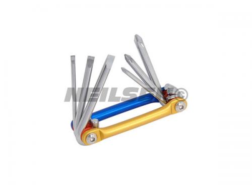 SCREWDRIVER SET - 6PC / FOLDING