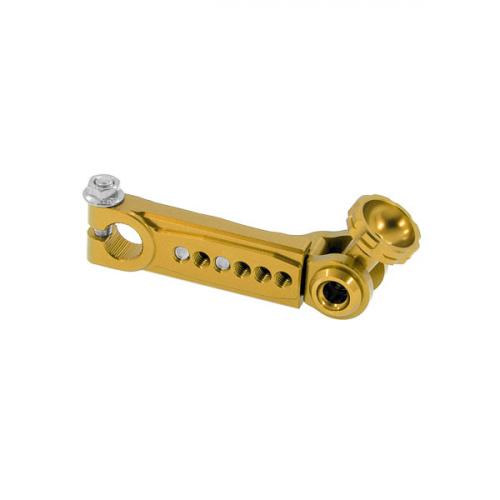 DX MUNK CUB CNC ADJUSTABLE BRAKE ARM GOLD COLOUR      