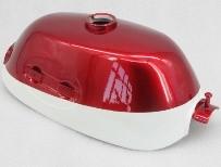   Z50A OVAL BADGE TANK IN WHITE  AND RED