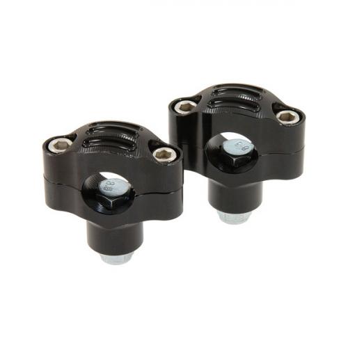 CNC BAR CLAMPS IN BLACK 50MM