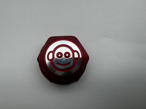 NEW ALLOY TOP YOKE NUT FOR MUNK red