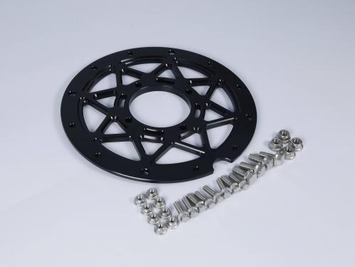 CNC ALLOY CENTRE PLATE FOR BS1270 1271 1272 IN BLACK