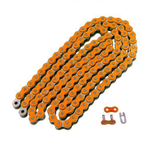 NEON ORANGE 420 PITCH 130L CHAIN