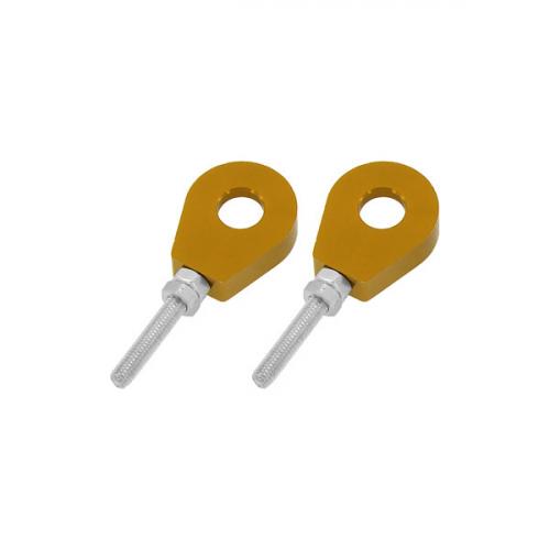 Pit Bike Chain Adjusters 12mm GOLD