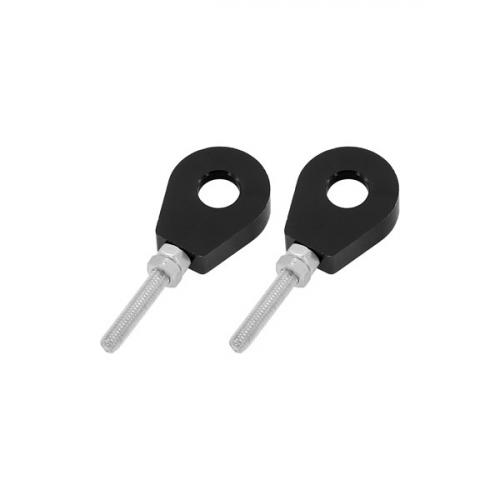 Pit Bike Chain Adjusters 12mm BLACK