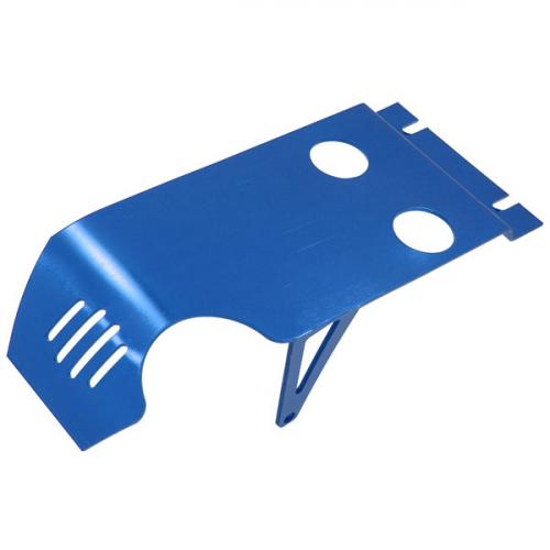 Alloy engine  plate-BLUE