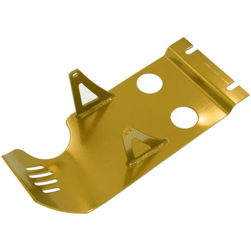 Alloy engine  plate-GOLD