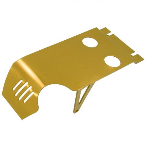 Alloy engine  plate-GOLD