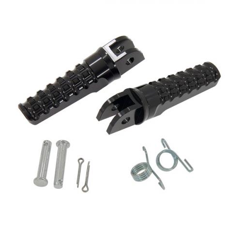 Aluminum alloy foot kit with adjustable Angle black