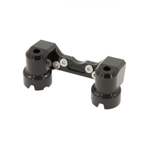 CNC HANDLE CLAMP IN BLACK  TO FIT THE USD TOP YOKE PLATE