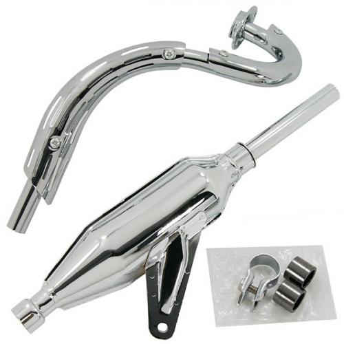 CHROME EXHAUST TO FIT Z50A