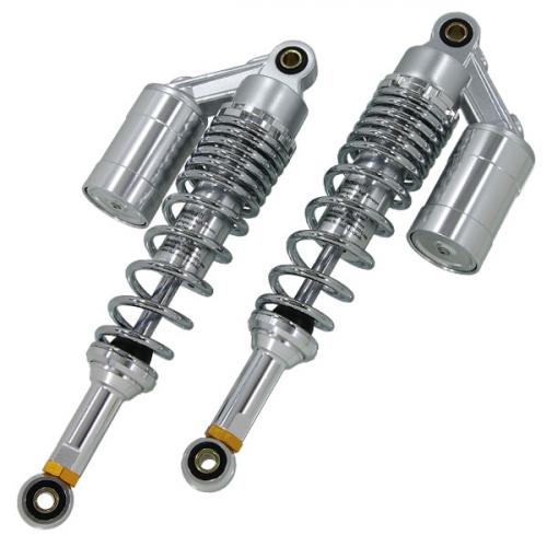 CHROME GAS SHOCK 330MM ADJUSTABLE