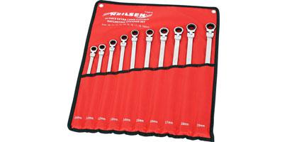 Ratchet / Ring Spanner Set - 10pc