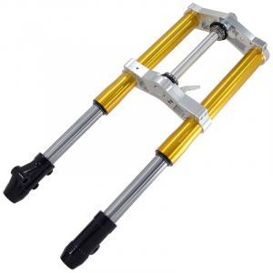 MUNK 45MM USD GOLD FRONT FORKS WITH BEVEL FRONT BRAKE DISC