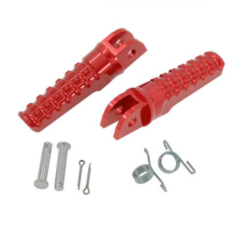 Aluminum alloy foot kit with adjustable Angle red 