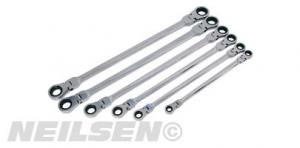 SPANNER SET-6PC FLEXI-HEAD