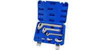 8-PIECE HOOK WRENCH SET, 35 - 120 MM