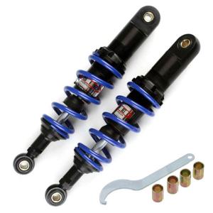 REAR SHOCKS 285MM 6 ROLL SPRING IN BLUE 