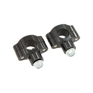 CNC BAR CLAMPS IN BLACK 50MM