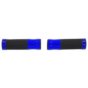 HANDLE BAR GRIPS WITH BLUE  ENDS