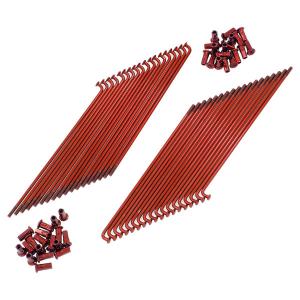 CUB 10-157 SPOKE  36PCS RED