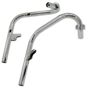 ORIGINAL HANDLE BARS IN CHROME FOR CT70