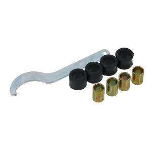 CHROME GAS SHOCK 330MM ADJUSTABLE