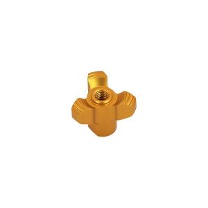 KP-NC-0115 ROD NUT GOLD