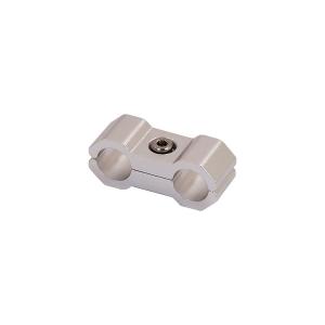 CABLE CLAMP 6MM SILVER